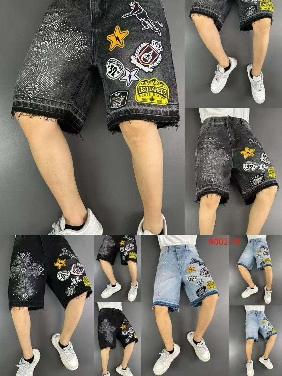Men shorts jeans